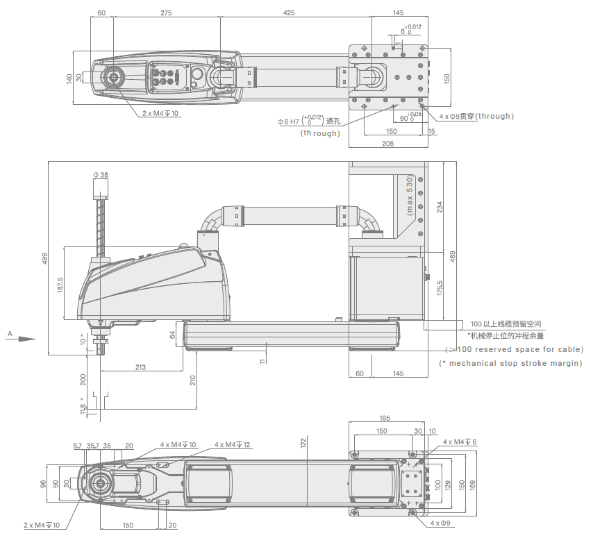 EVS6-700U-tekening