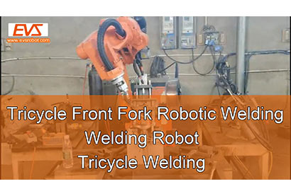 Tricycle Front Fork Robotic Welding | Welding Robot | Tricycle Welding