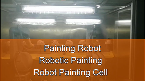 Painting Robot | Robotic Painting | Robot Painting Cell