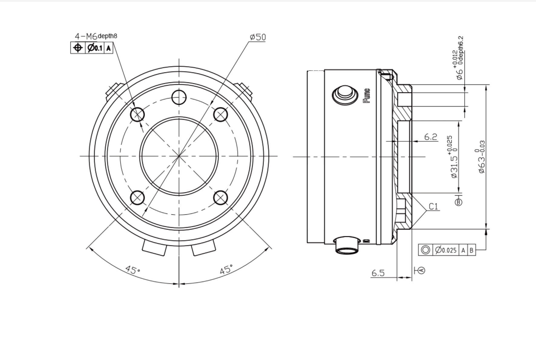 Sarcină utilă de 18 kg 900 mm distanță de atingere 6 axe Dimensiunea brațului robotizat colaborativ