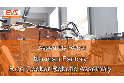 Assembly Robot | No-man Factory | Rice Cooker Robotic Assembly