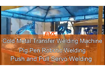 Kaltmetall-Transferschweißmaschine | Schweinestall-Roboterschweißen | Push-and-Pull-Servoschweißen