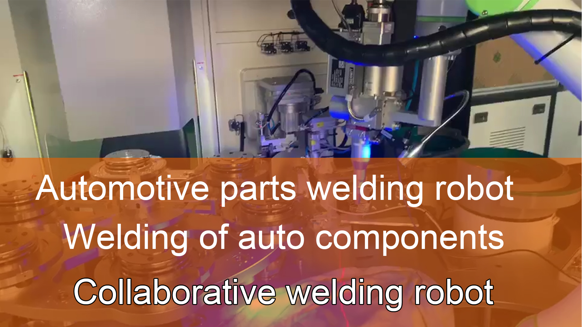 Collaborative welding robot | Welding of automotive components | Automotive parts welding robot