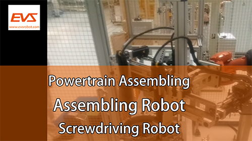 Asamblarea grupului motopropulsor | Robot de asamblare | Robot de înșurubat