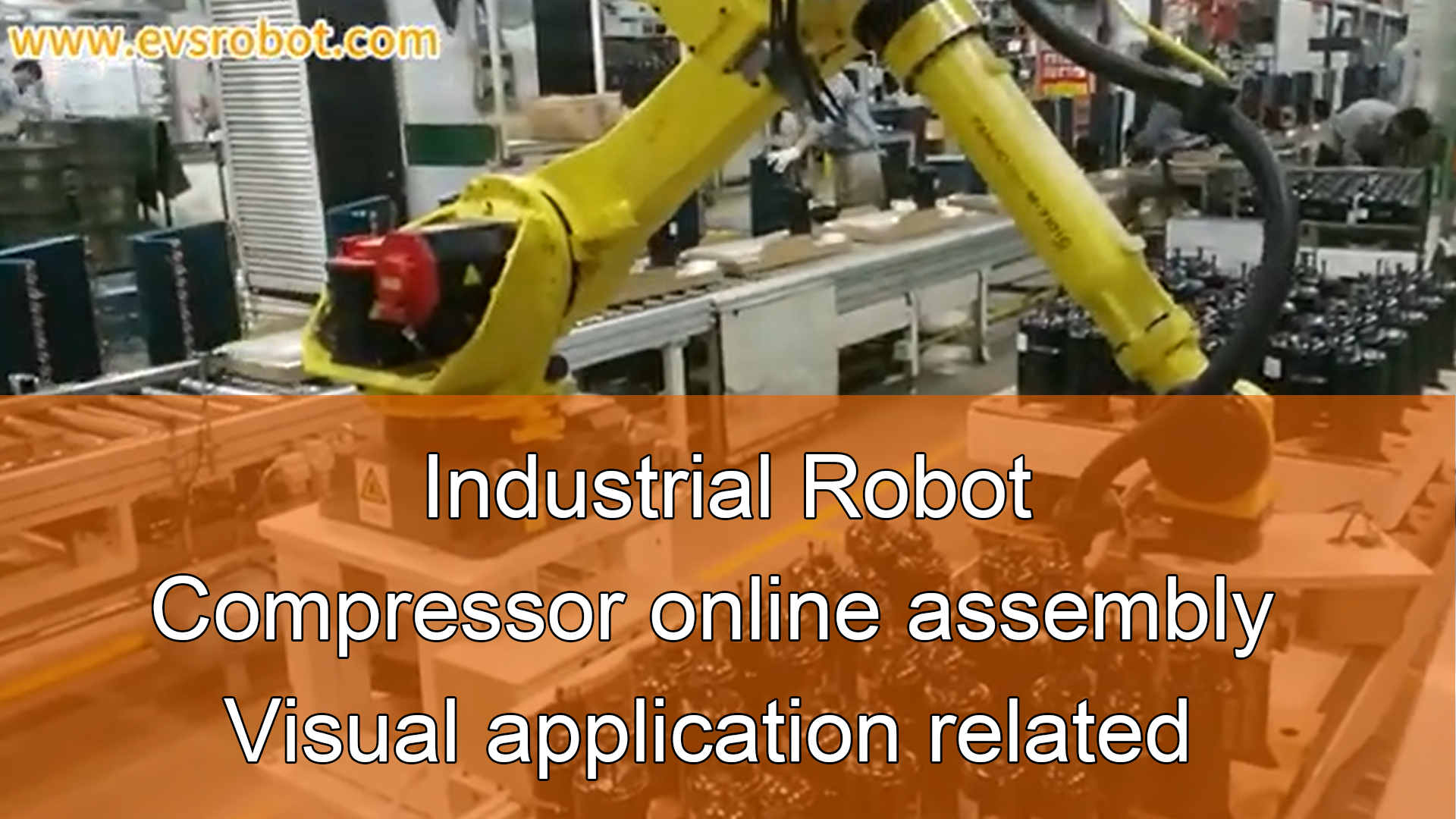 Industrial Robot | Visual application related | Die casting loading and unloading