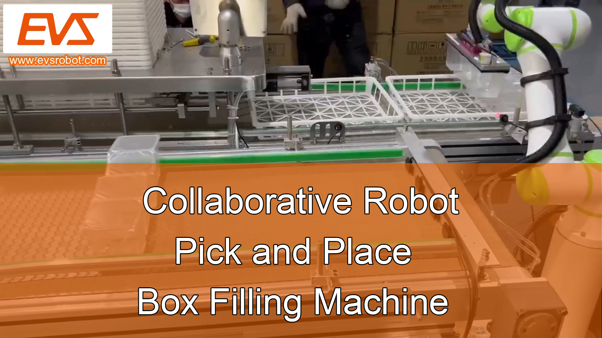 Collaborative Robot | Pick and Place | Box Filling Machine