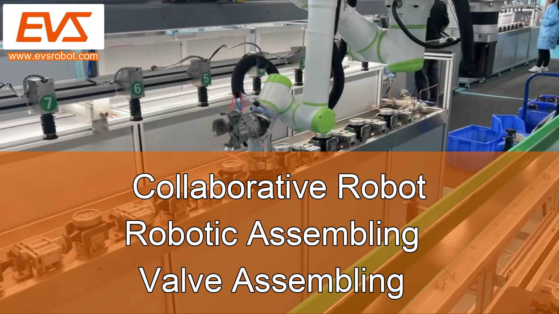 Collaborative Robot | Robotic Assembling | Valve Assembling