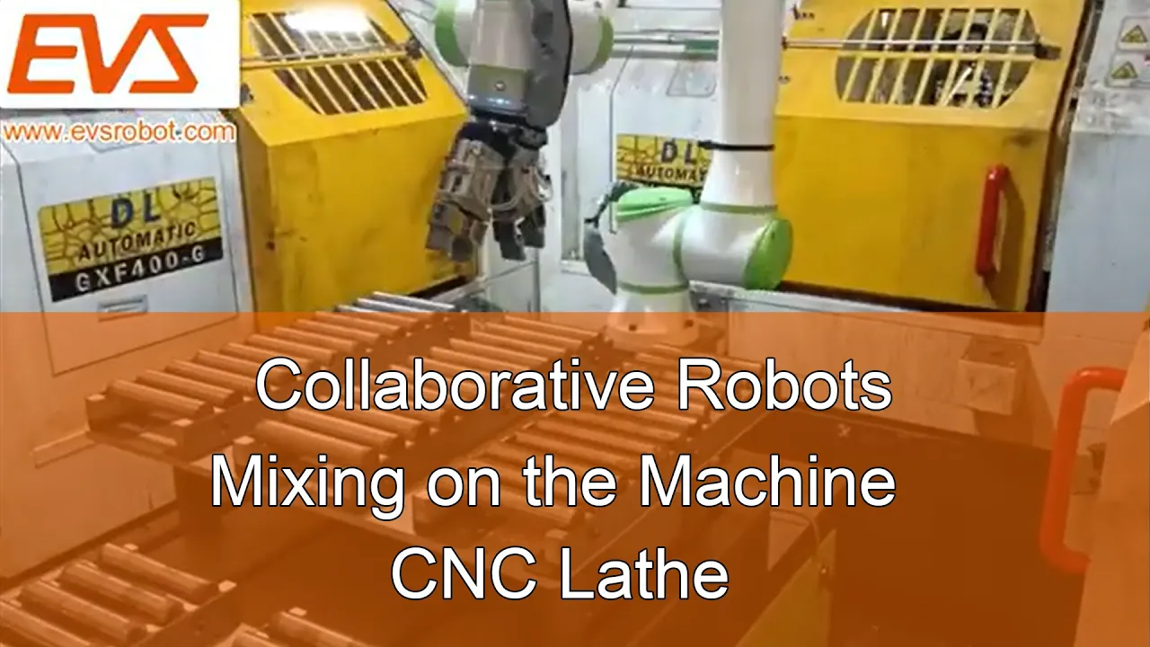 Robots collaboratifs | Mélanger sur la machine | Tour CNC