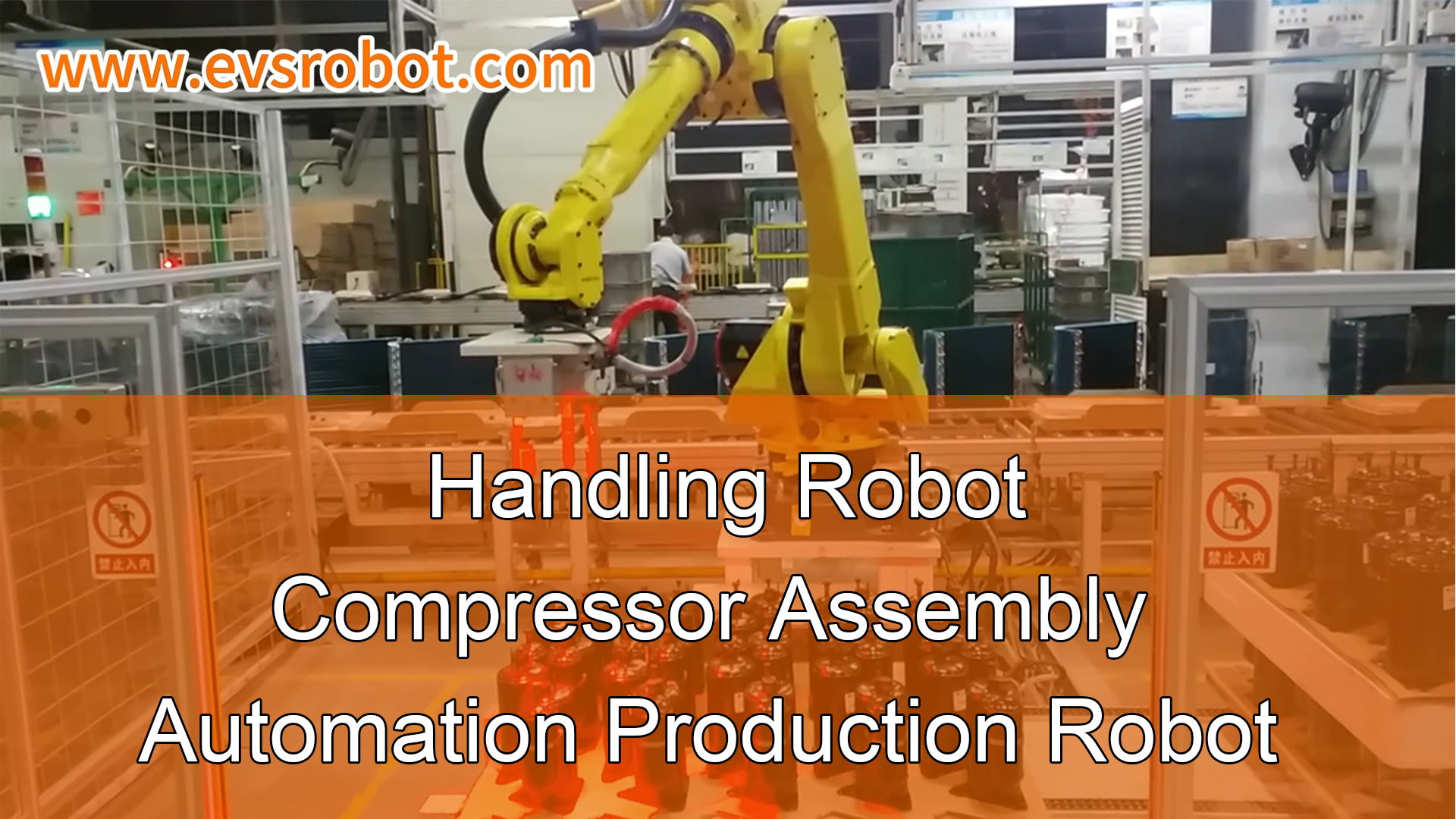 Handling Robot | Compressor Assembly | Automation Production Robot