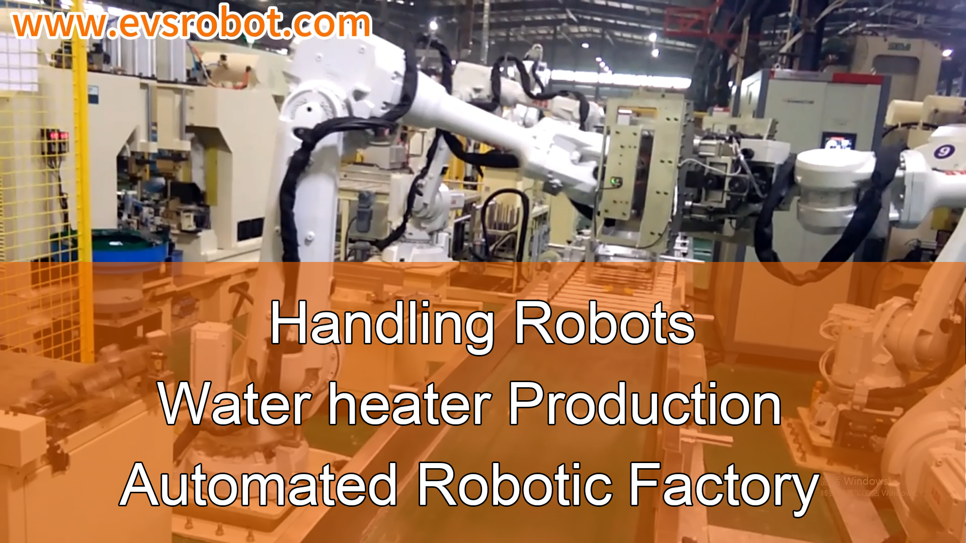 Handling Robots | Water heater Production | Automated Robotic Factory