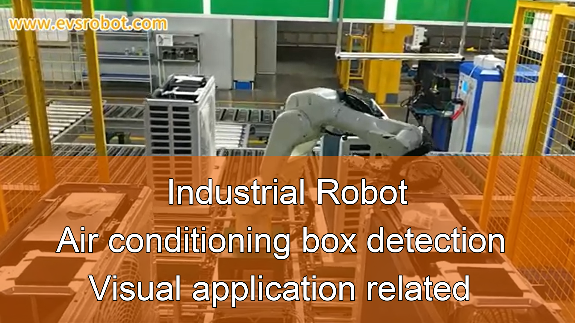 Industrial Robot | Air conditioning box detection| Visual application related